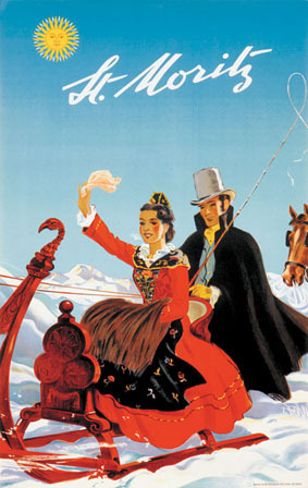 artist:Laubi "St. Moritz" 1930's Switzerland.
20" X 28" Poster $20.00