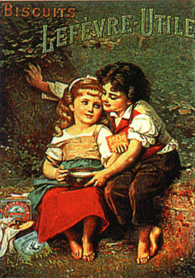 artist:unknown "Les Enfants Lu" 1910's France, 20" X 28" Poster.