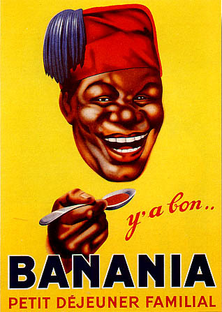 artist:unknown "Babania" 1930's France, 20" X 28" Poster, 9" X 12" Small Poster.