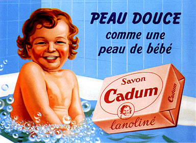 artist: unknown "Savon Cadum" 1930's France | 9" X 12" Small Poster 51085	6.00 | 20" X 28" Poster - 50252	20.00