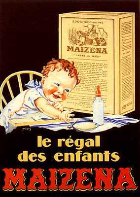 artist:Rogers "Maizena" 1925 France, 20" X 28" Poster.