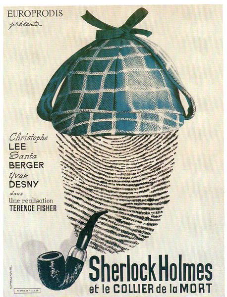 artist:unknown "Sherlock Holmes" 1962 France
6" X 8" mini Prin