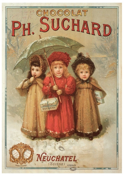 artist:unknown "Chocolat Suchard" 1910's France20" X 28" Poster

