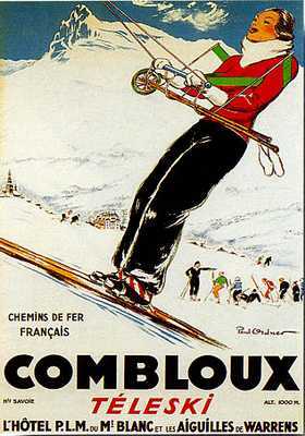 artist: Ordner " Combloux" France 1935
20" X 28" Poster.