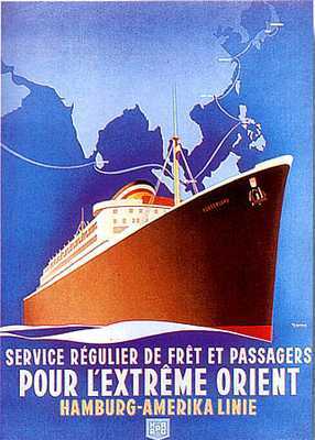 artist:Anton "Pour L"Extreme Orient" 1930's France, 20" X 28" poster $20.00.