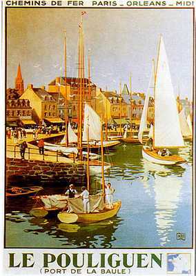 artist:Allo "Le Poliguen"
1925 France.
 20" X 28" Poster 	$20.00