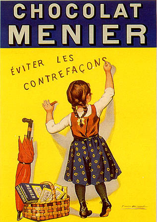 artist:Bouisset "Chocolat Menier" 1893 France
20" X 28" Poster