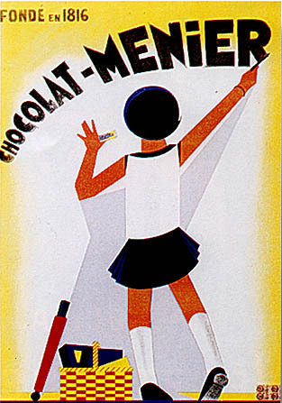 artist"Bouisset "Chocolat Menier" 1930's France
20" X 28" Poster
