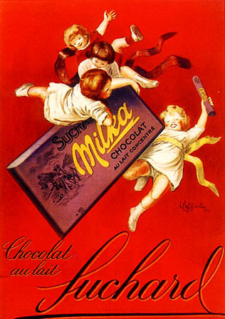 artist:Cappiello "Chocolat Suchard" 1930's France
20" X 28" Poster