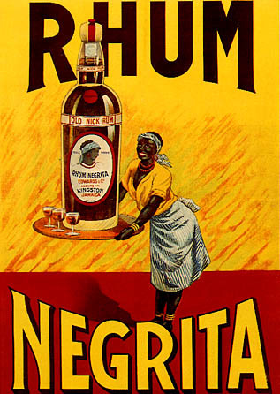 artist:unknown "Ruhm Negrita" 1910 France, 20" X 28" Poster