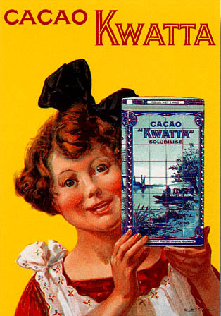 artist:Dutriac "Cacao Kwatta" 1910 France
20" X 28" Poster