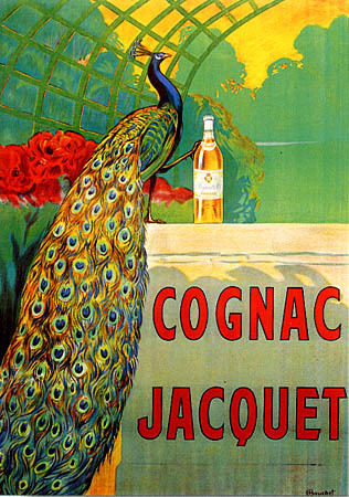 artist:Bouchet "Cognac Jacquet" 1920's France, , 20" X 28" Poster, 28" X 39" Poster.