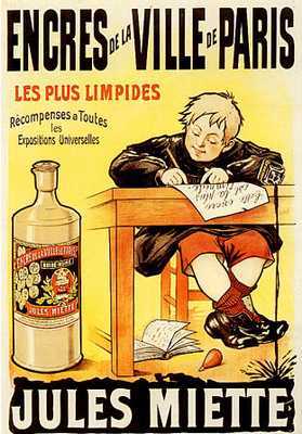 artist:unknown "Encres de la Ville de Paris" 1900's France
20" X 28" Poster