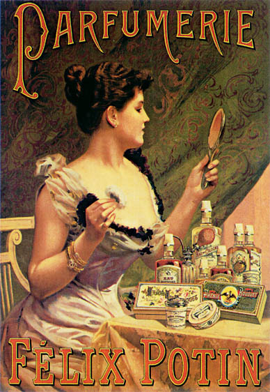 artist:unknown "Parfumerie Felix Potin"
1910's France
20" X 28" Poster #20.00