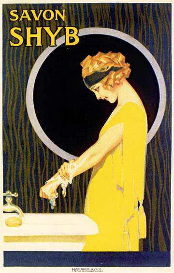 artist: unknown "Savon Shyb" 1930's France | 20" X 28" Poster	20.00
