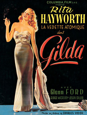 artist: unknown "Gilda" 1940's France.
28" X 39" Poster $30.00