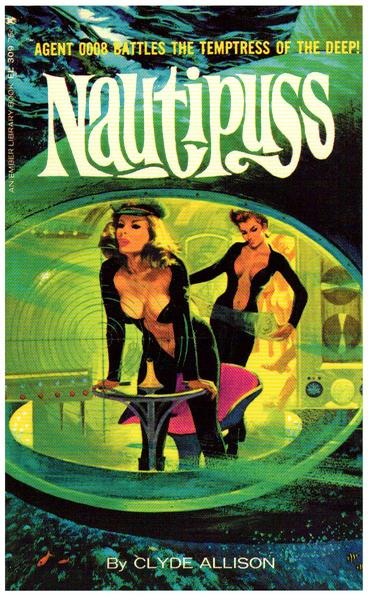 artist: Bonfils "Nautipus" 1965
USA. 6" X 8" Large Postcard.