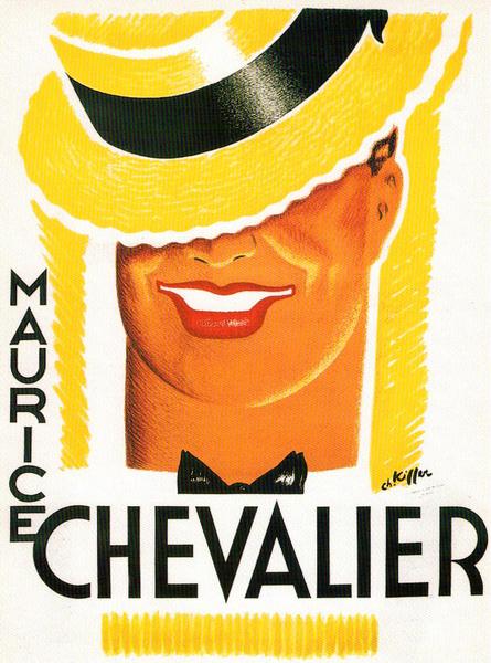 artist: Kieffer "   Maurice Chevalier" France 1936
6" X 8" Mini Print