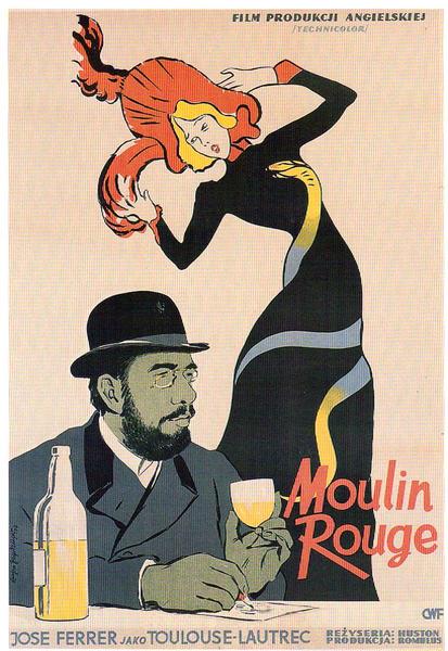 artist: Jadozinski " Moulin Rouge"
Poland 1957
6" X 8" Mini Print