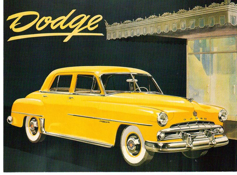 artist:unknown "Dodge" 1947 U.S.A.
6" X 8" Mini Print
